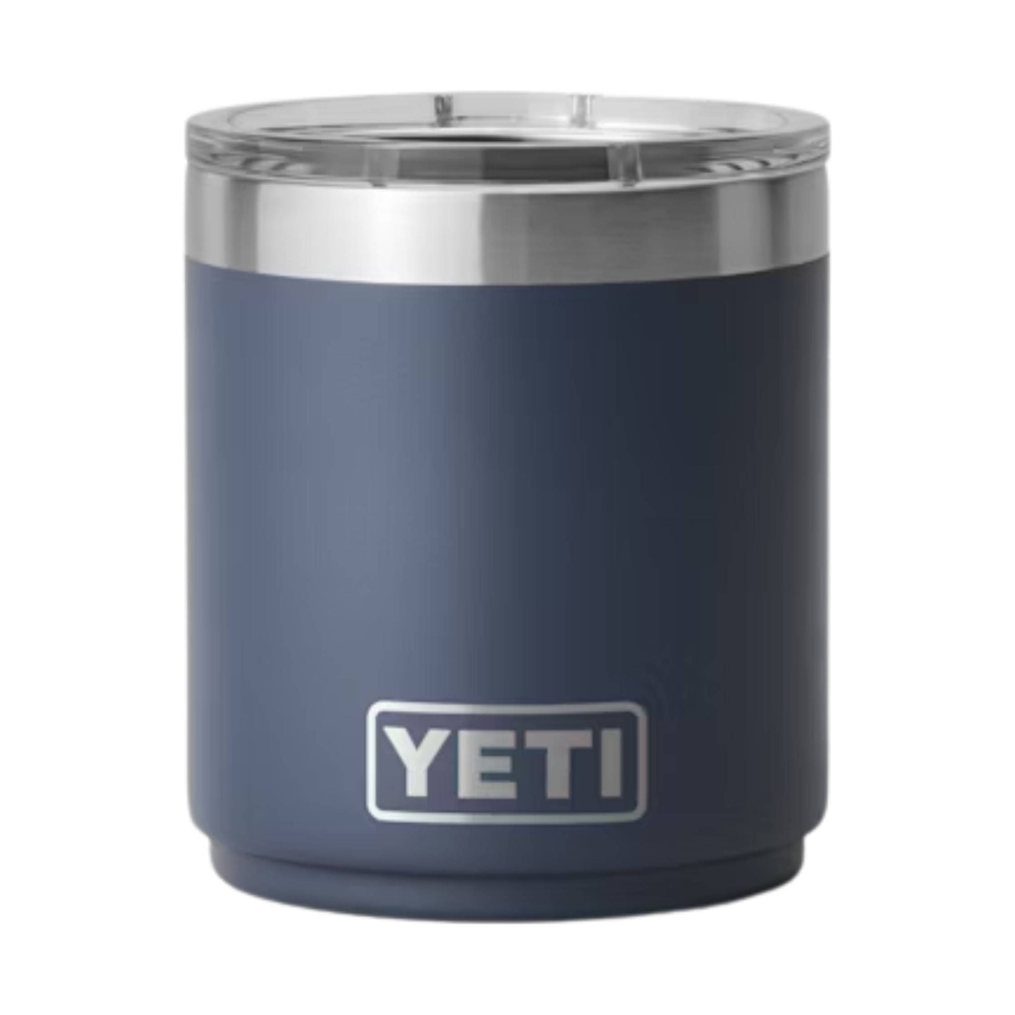 YETI Rambler 10 oz Stackable Lowball With Magslider Lid - Navy by Lenny's Shoe & Apparel