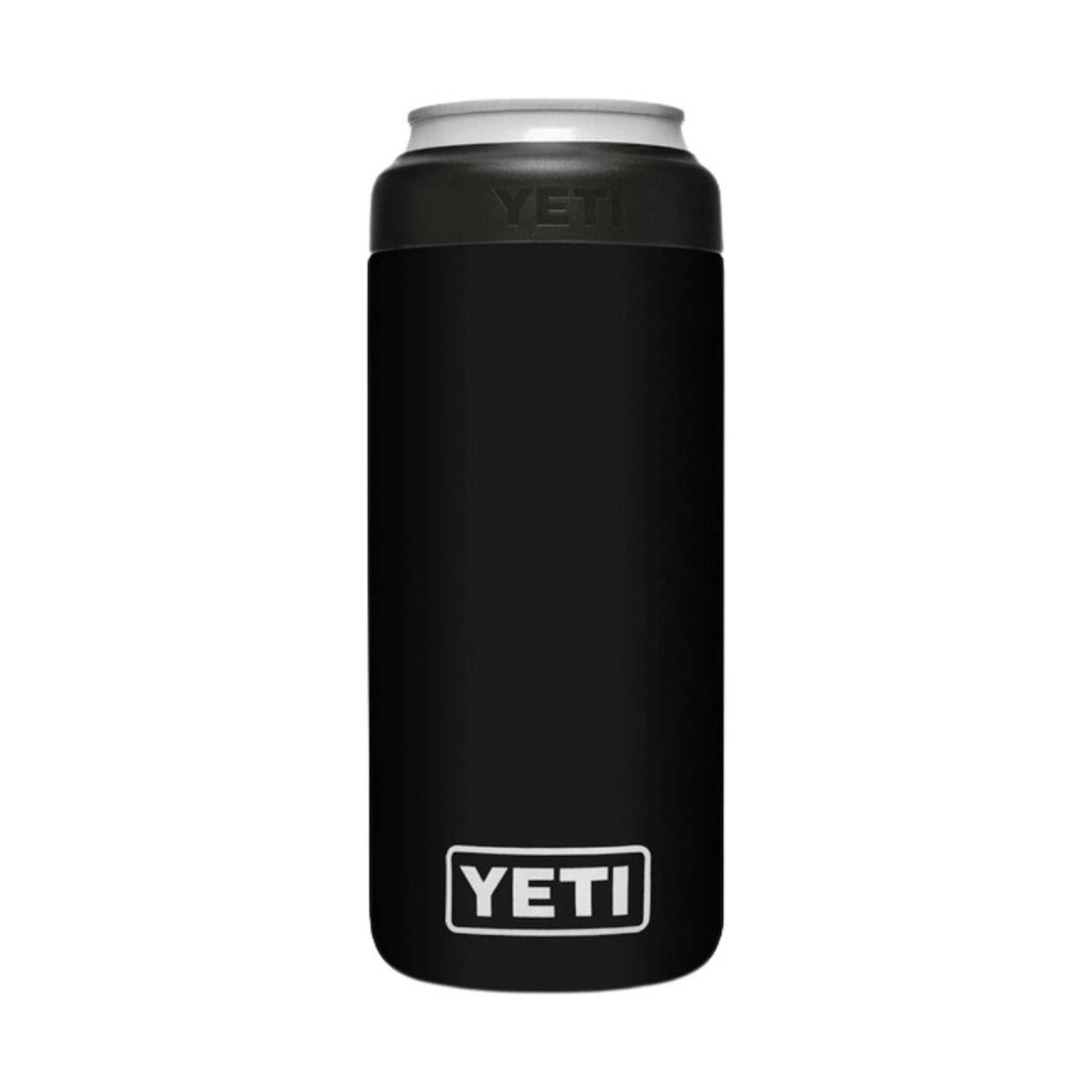 YETI Rambler 12 oz Colster Slim Can Cooler - Black by Lenny's Shoe & Apparel