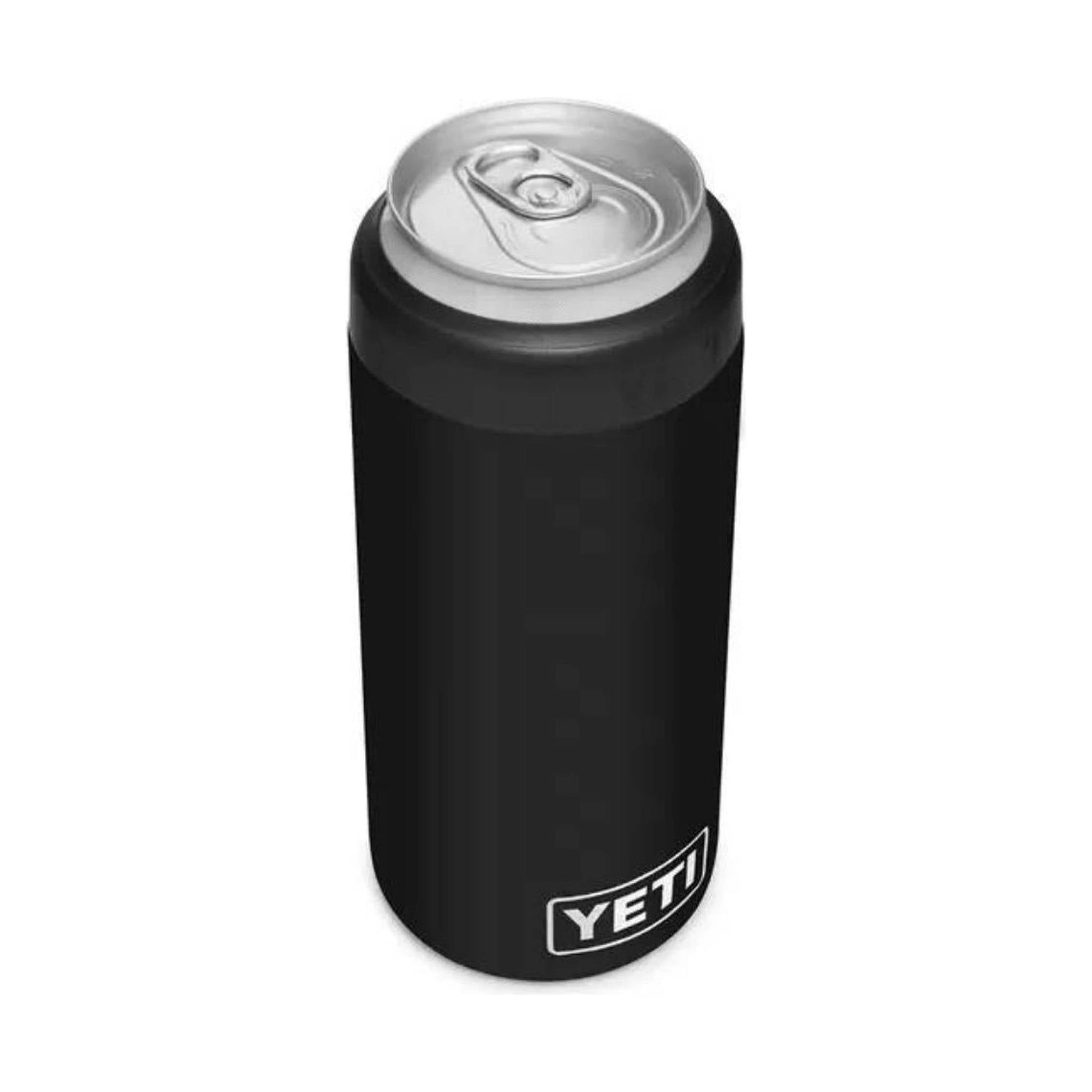 YETI Rambler 12 oz Colster Slim Can Cooler - Black by Lenny's Shoe & Apparel