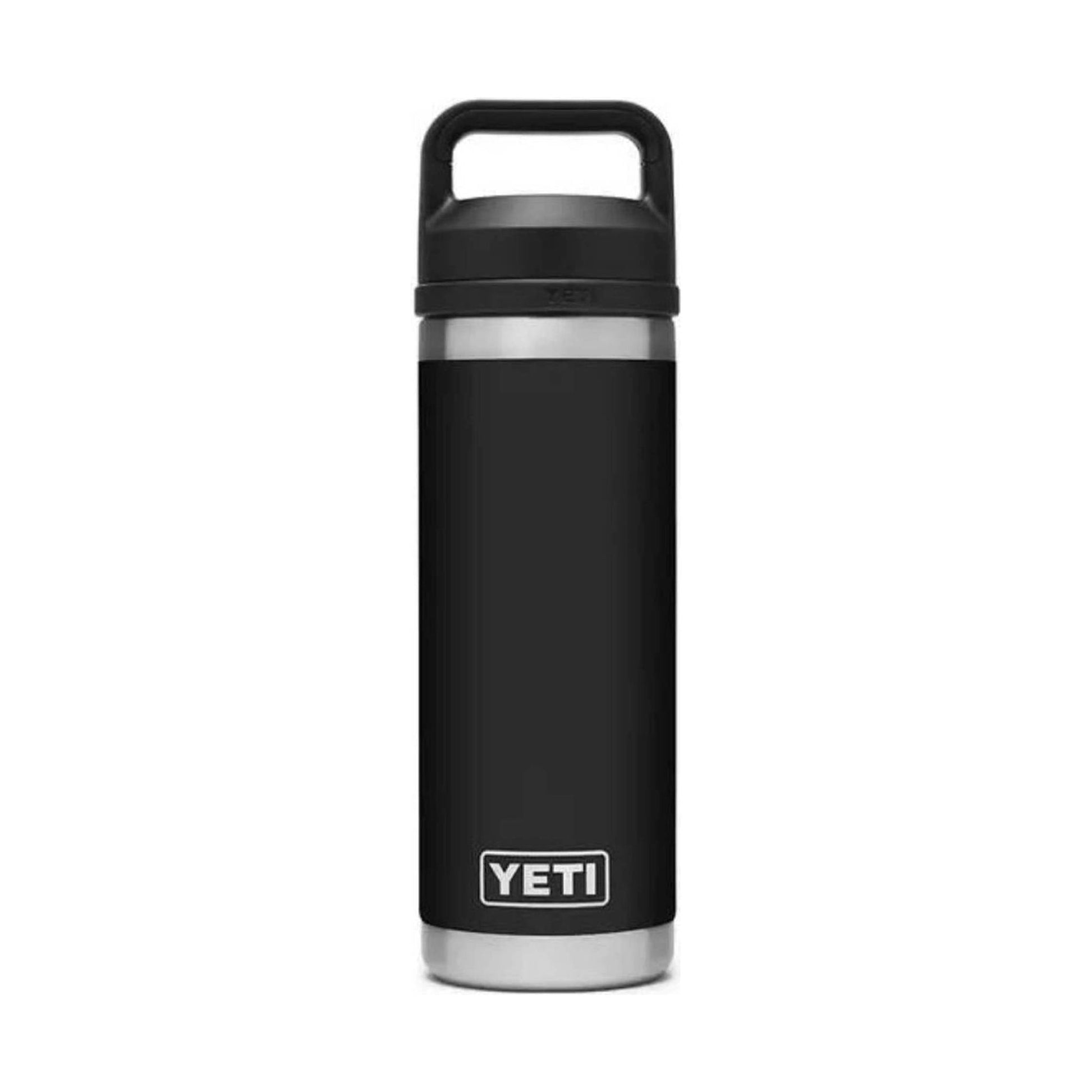YETI Rambler 18oz Water Bottle With Chug Cap - Black by Lenny's Shoe & Apparel