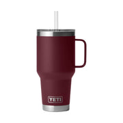 YETI Rambler 35 oz Straw Mug - Wild Vine Red by Lenny's Shoe & Apparel