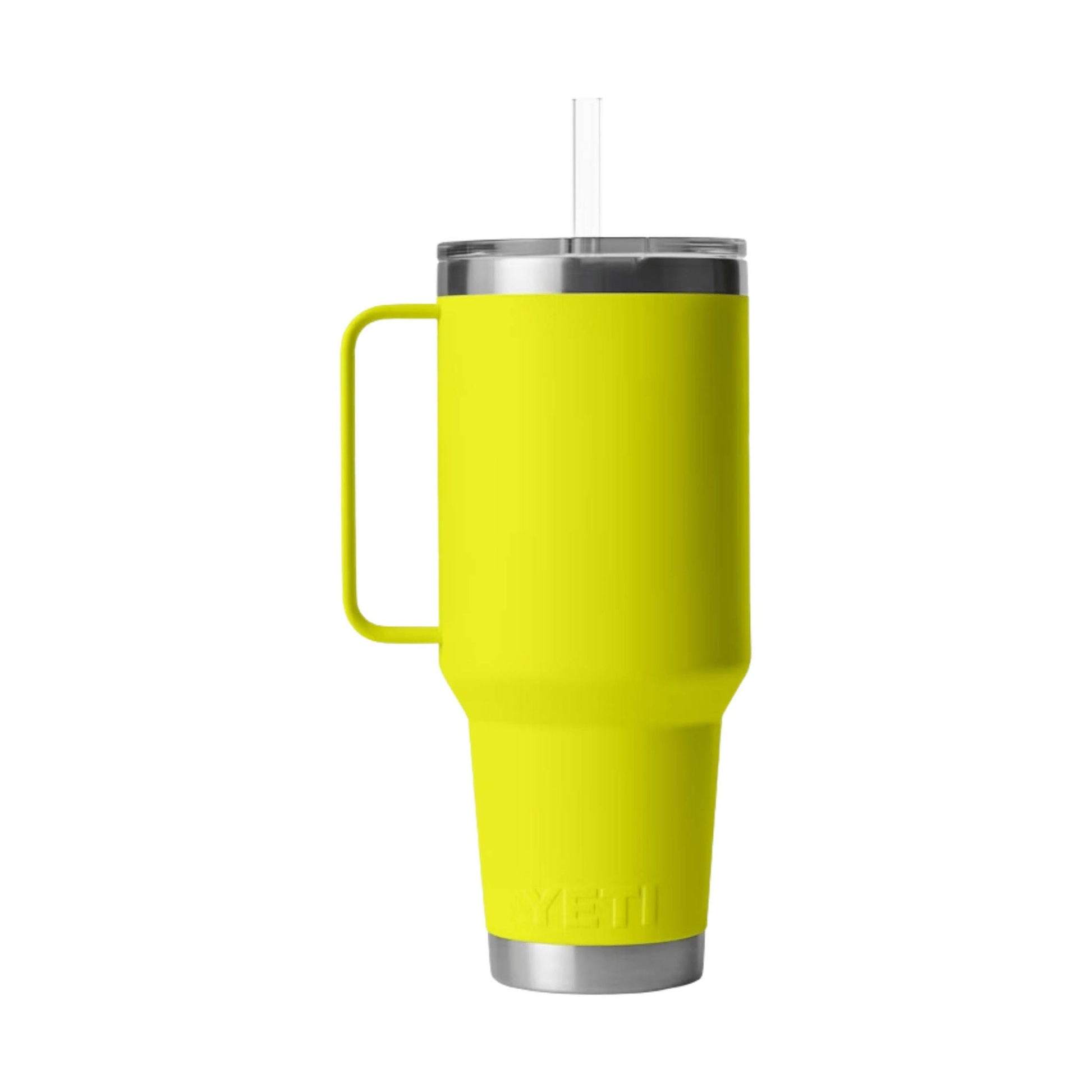 YETI Rambler 42 oz Straw Mug - Firefly Yellow by Lenny's Shoe & Apparel