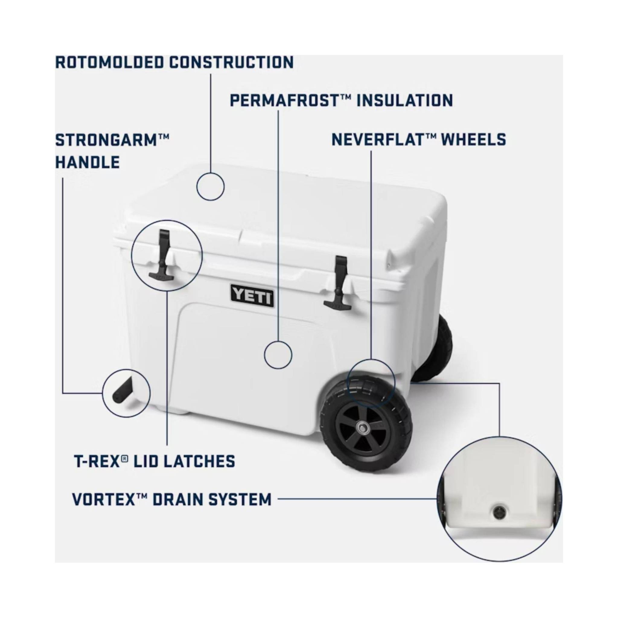 YETI Tundra Haul Wheeled Cooler - Navy by Lenny's Shoe & Apparel