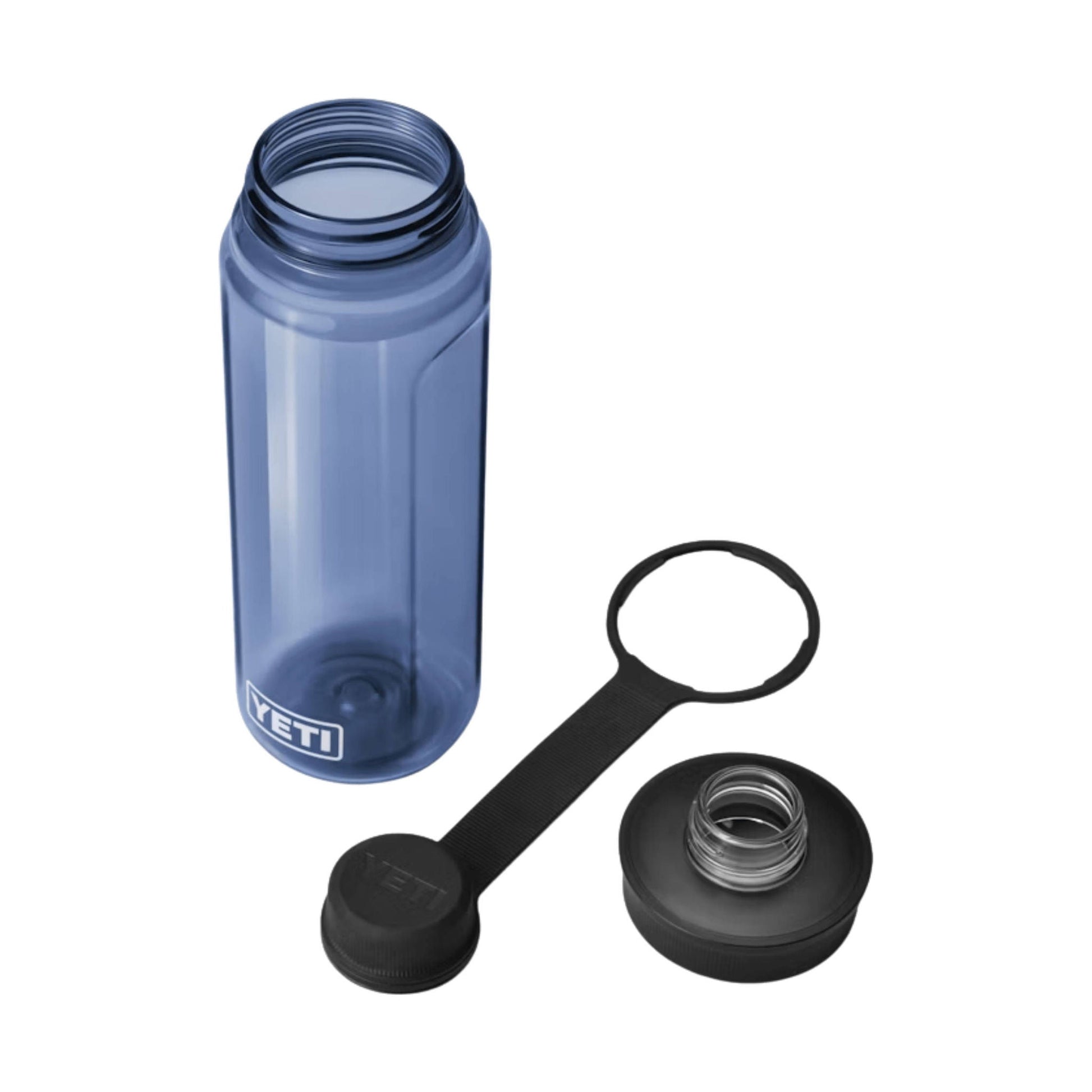 YETI Yonder 750 ML / 25 oz With Tether Cap Water Bottle - Navy by Lenny's Shoe & Apparel