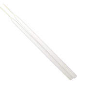 Mole Hollow Half Sized Taper Pair (Stark White) - 10 Inch