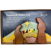 Holy Family Wood Figurine Set