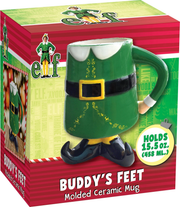Elf The Movie Buddy Feet Molded Mug (15.5oz / Boxed)