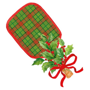 Plaid Pickleball Paddle Gift Tags