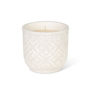 Candle in a Earthenware Jar - 3.5 Inch - Sunkissed