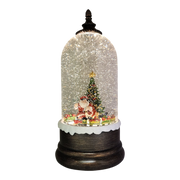 Santa's Magical Christmas Train Snow Globe