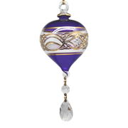 Royal Amethyst Teardrop Chandelier