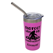 Vermont Bigfoot Stainless Steel 2oz Shooter  - Pink