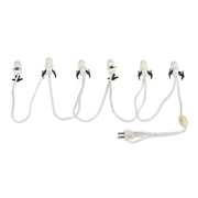 6 Socket Village Light Set with Bulbs
