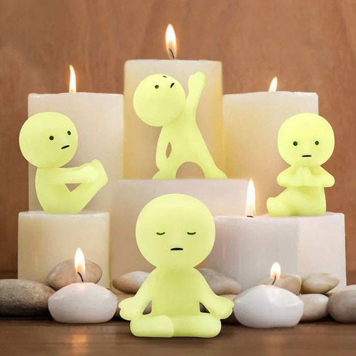 Blind Box Smiski Yoga Series (Sold Each) by Homeportonline