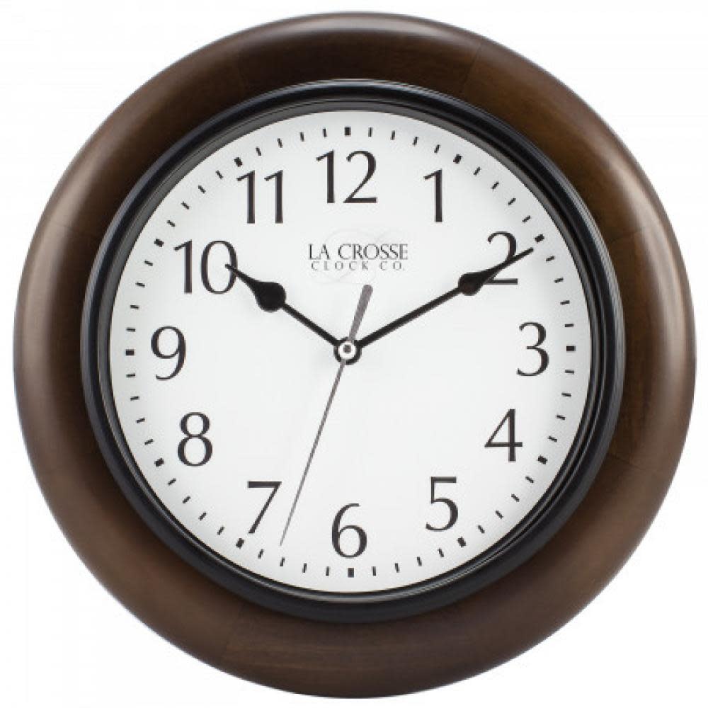 Wood Wall Clock 10 inch by Homeportonline