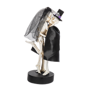 Halloween Boo Skeleton Couple Figurine
