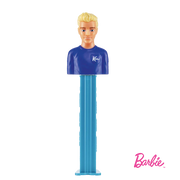 Pez Barbie Dispenser with 3 Candy rolls - Ken