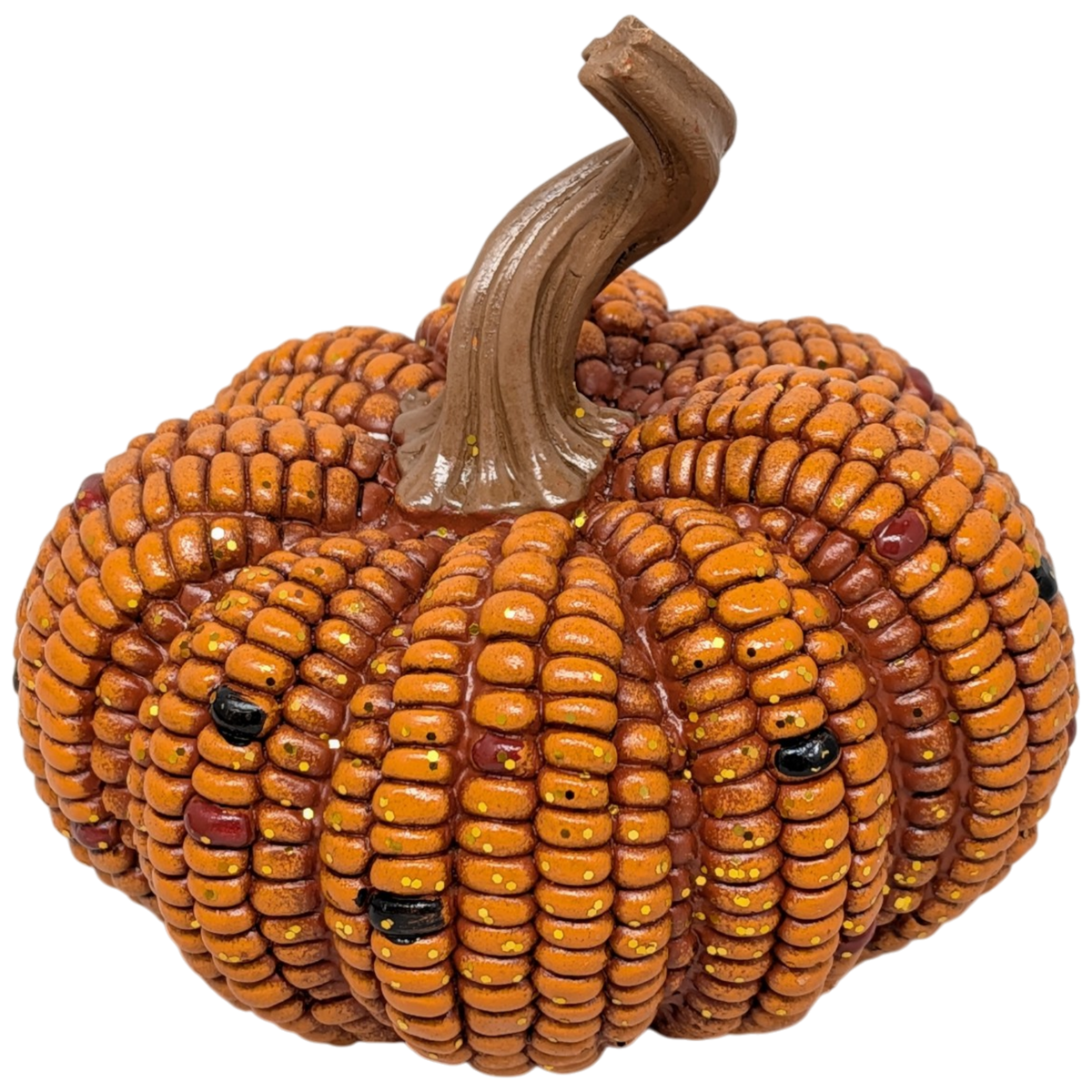 Harvest Corn Resin Pumpkin -
