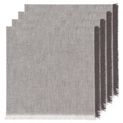 Cloth Napkin - Chambray Heirloom - Shadow Set of 4 by Homeportonline