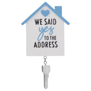 We Said Yes to the Address House w Dangling Key Home Ornament