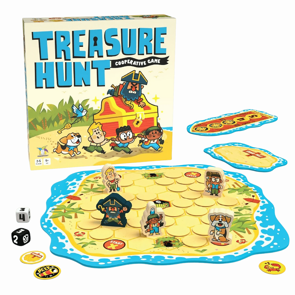Treasure Hunt Cooperative Game