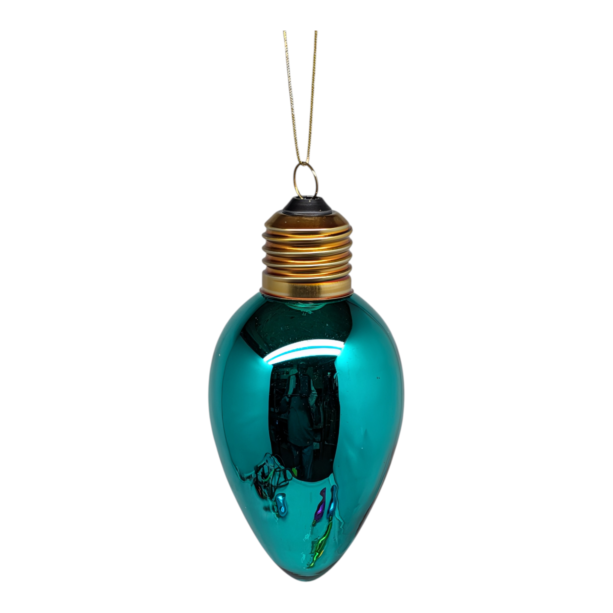 Glass Oversized C7 Bulb Ornament -