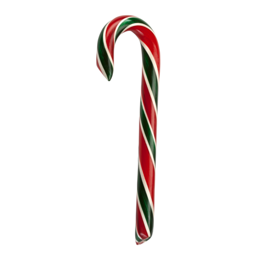Handmade 8" Candy Cane - Cherry