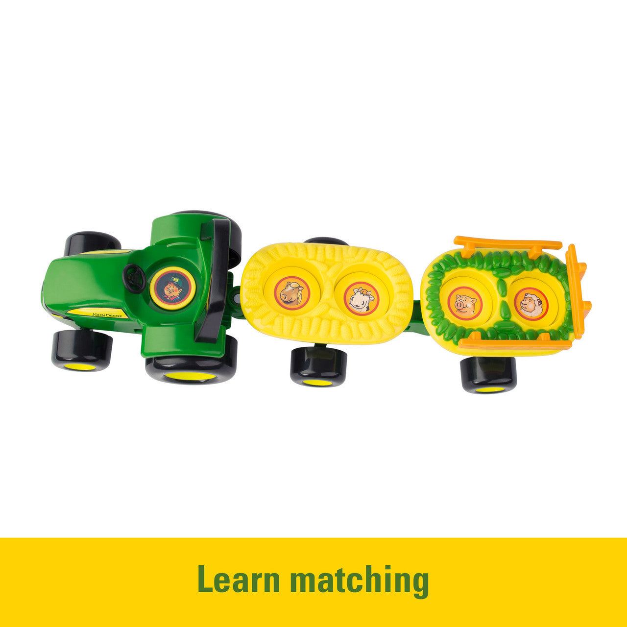 John Deere Animal Sounds Hayride - Preschool Farm Toy