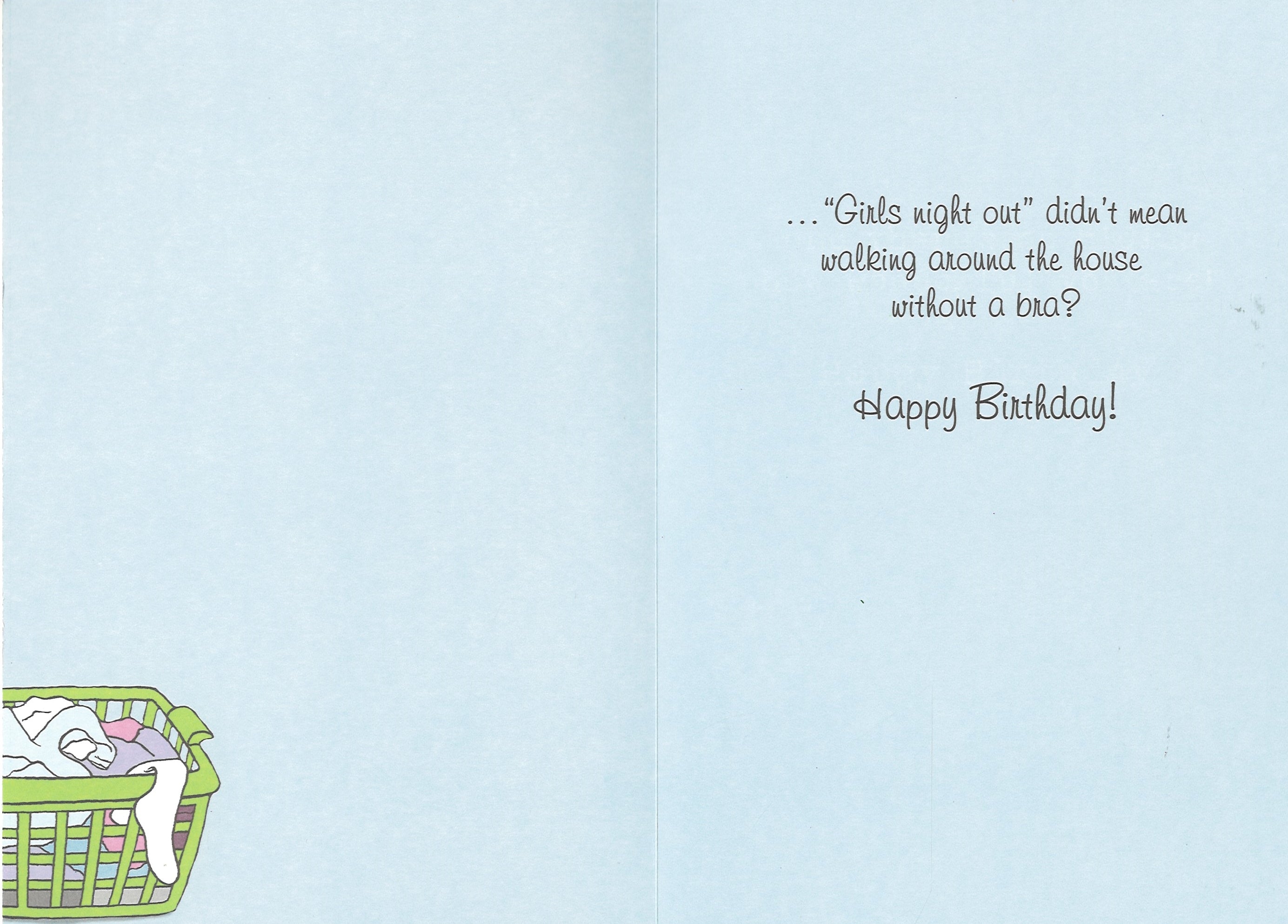 Girls Night Out Birthday Card  - Birthday Card