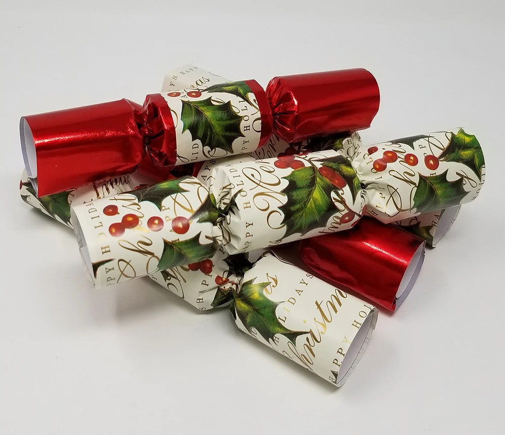 Bows And Berries Classic Party Crackers