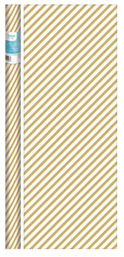 Golden Swirl Print Gift Wrap