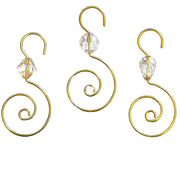 Clear Acrylic Ornament Hooks 24Pc - 2.25"