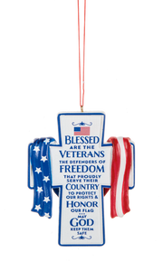 Veteran Ornament - Blessed Are The Veterans