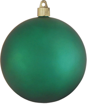 4.75" (120mm) Commercial Shatterproof Ball Ornament - Velvet Shamrock Green