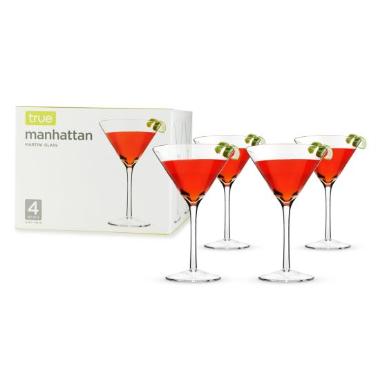 Glassware - Manhattan Martini Glasses 12 oz, Sold Individually by Homeportonline