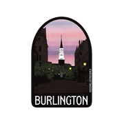 Vinyl Landmark Sticker - Burlington