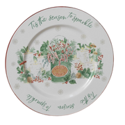 Tis the Season to Sparkle Holiday Plate