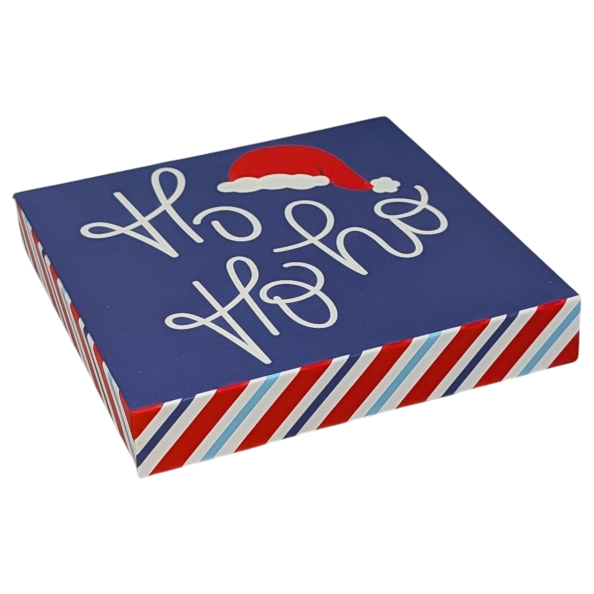 Pop-Up Gift Card Box (Navy & Candy Stripe)