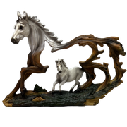 White Horse In A Horse Figurine