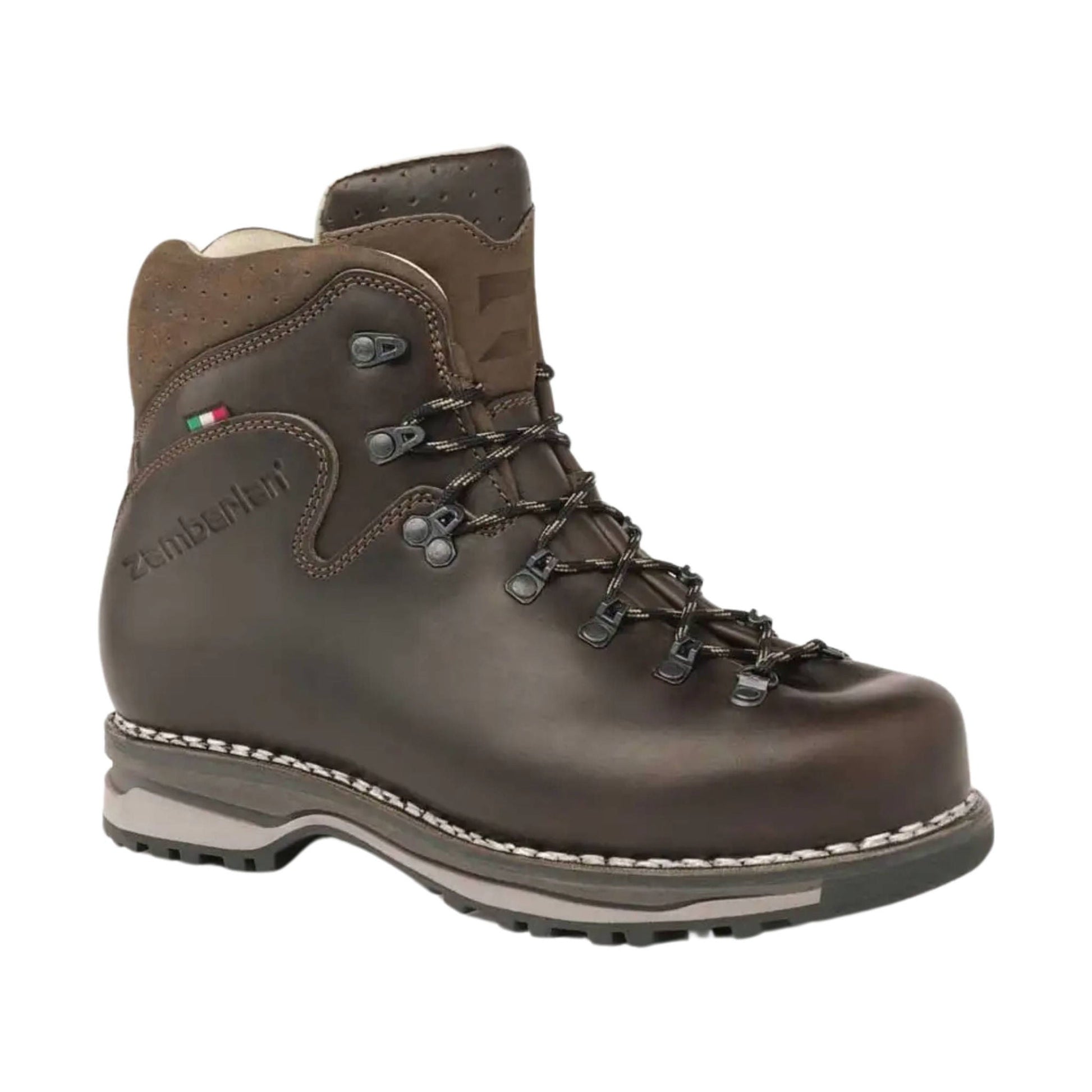 Zamberlan Men's Latemar Hiking Boots - Waxed Dark Brown by Lenny's Shoe & Apparel