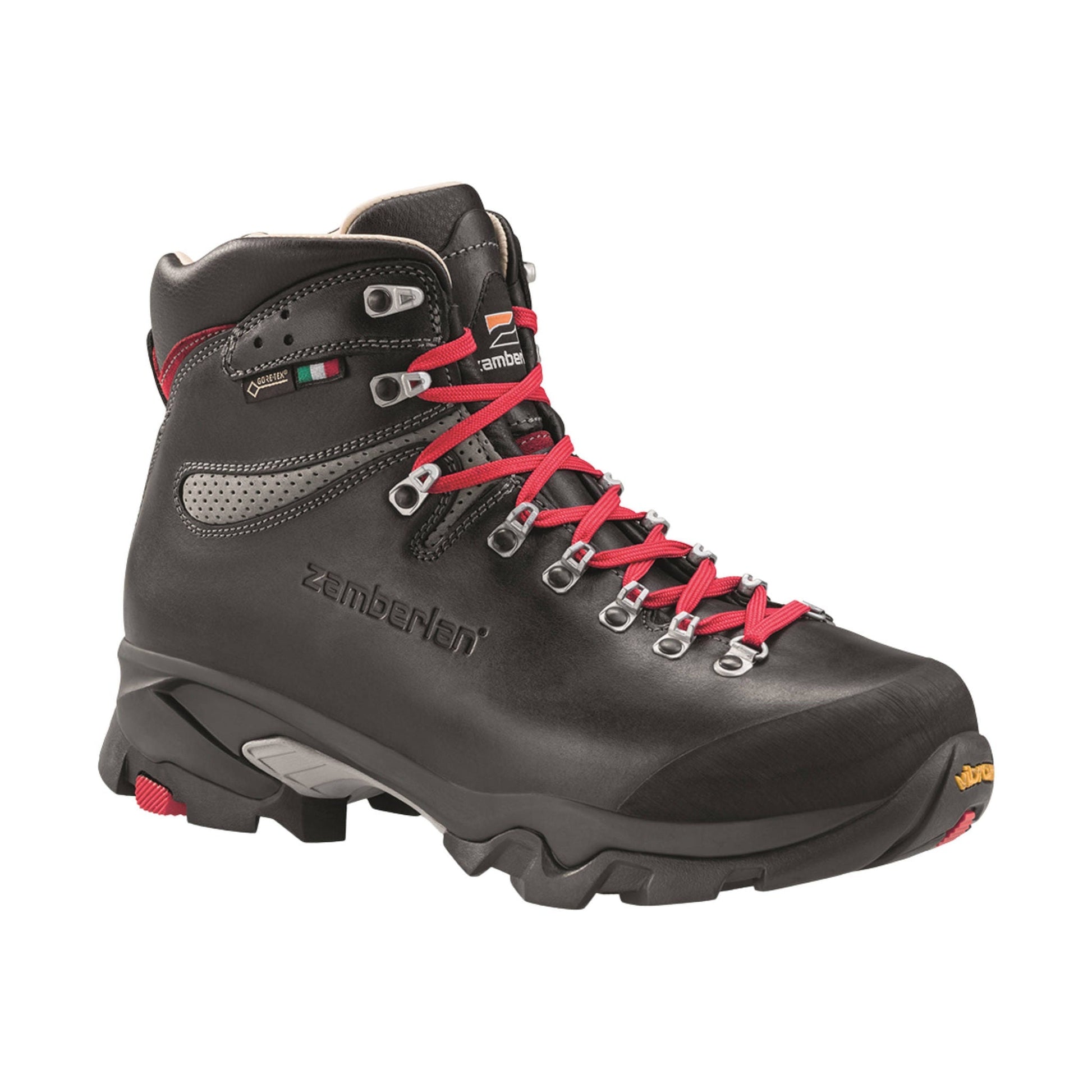 Zamberlan Men's Vioz Lux GTX RR Hiking Boots - Black Waxed by Lenny's Shoe & Apparel
