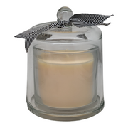 Scented Candle in a Glass Cloche - Driftwood