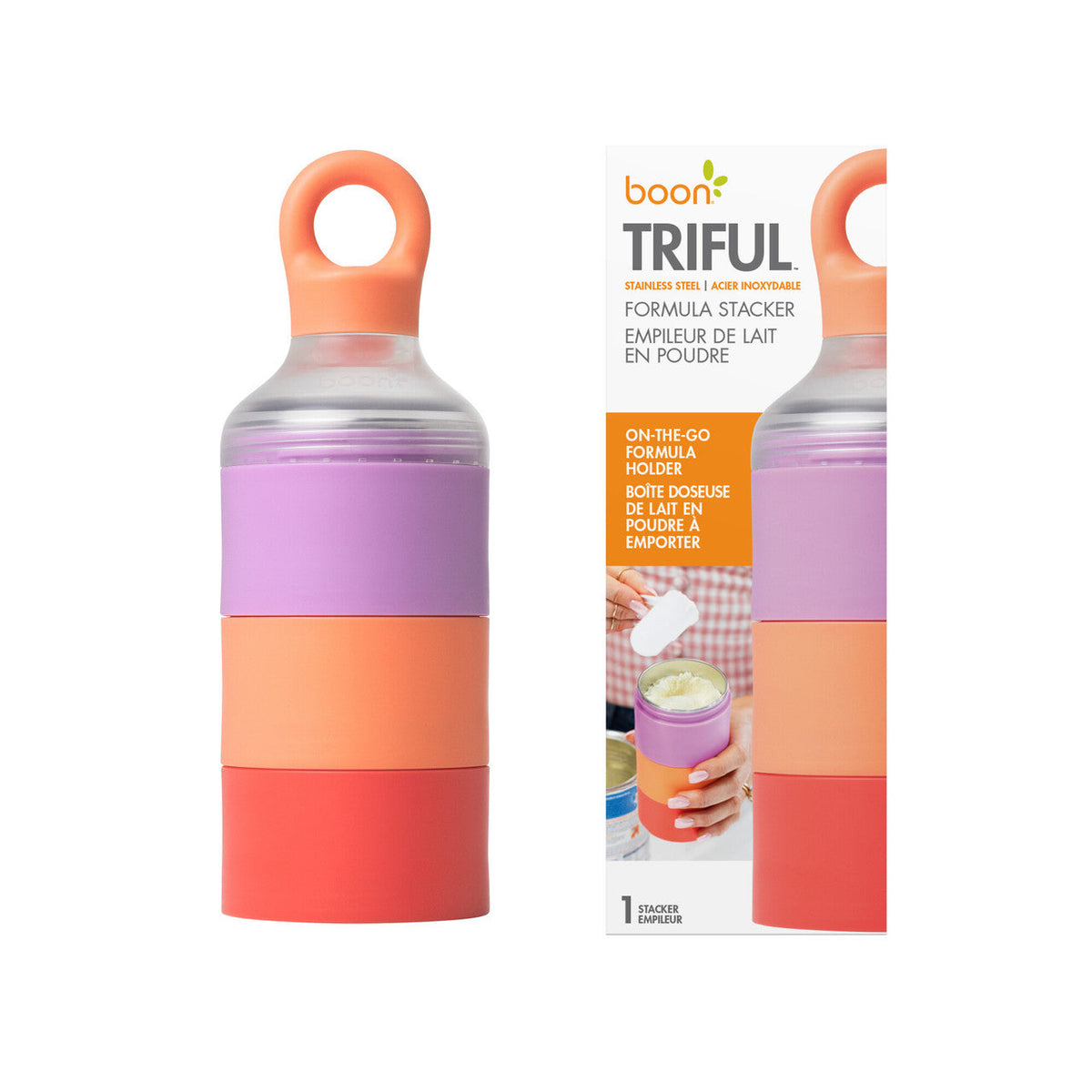 Triful | Stainless Steel Formula Stacker