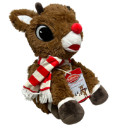 Rudolph With Scarf  From Rudolph The Red Nose Reindeer Warmies