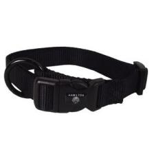 Dog Collar - Hamilton Adjustable Dog Collar Black 1" 18-26" by Homeportonline