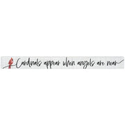 16 inch Shelf Sitter Sign - Cardinals Appear