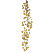 Gold Glitter Foil Ball Garland