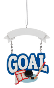 Hockey Goal Ornament