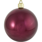 4.75" (120mm) Commercial Shatterproof Ball Ornament - Merlot