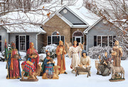 Outdoor Nativity Set - 12 Piece - 58" tall